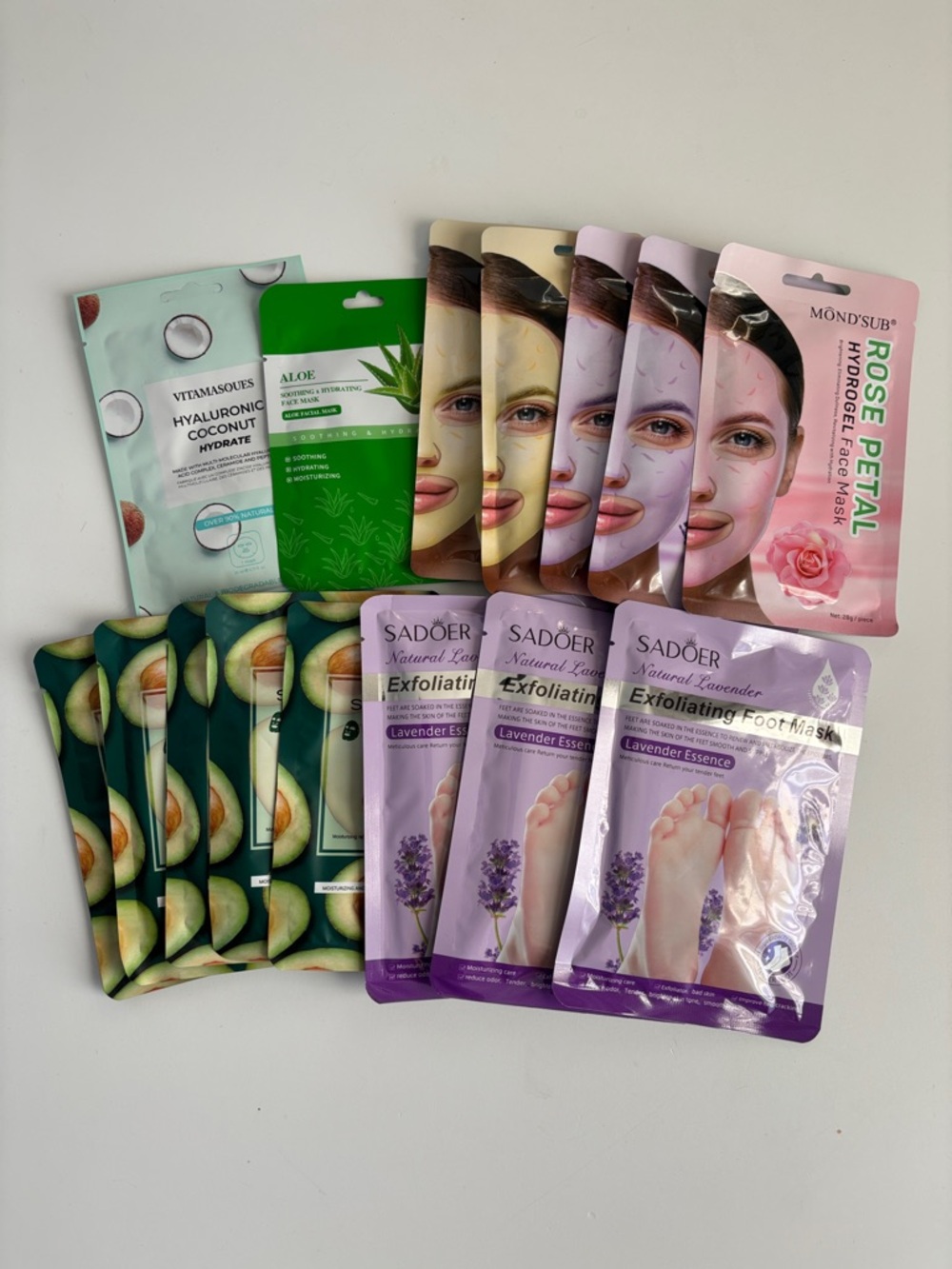 🆕 FACE + FOOT MASK BUNDLE